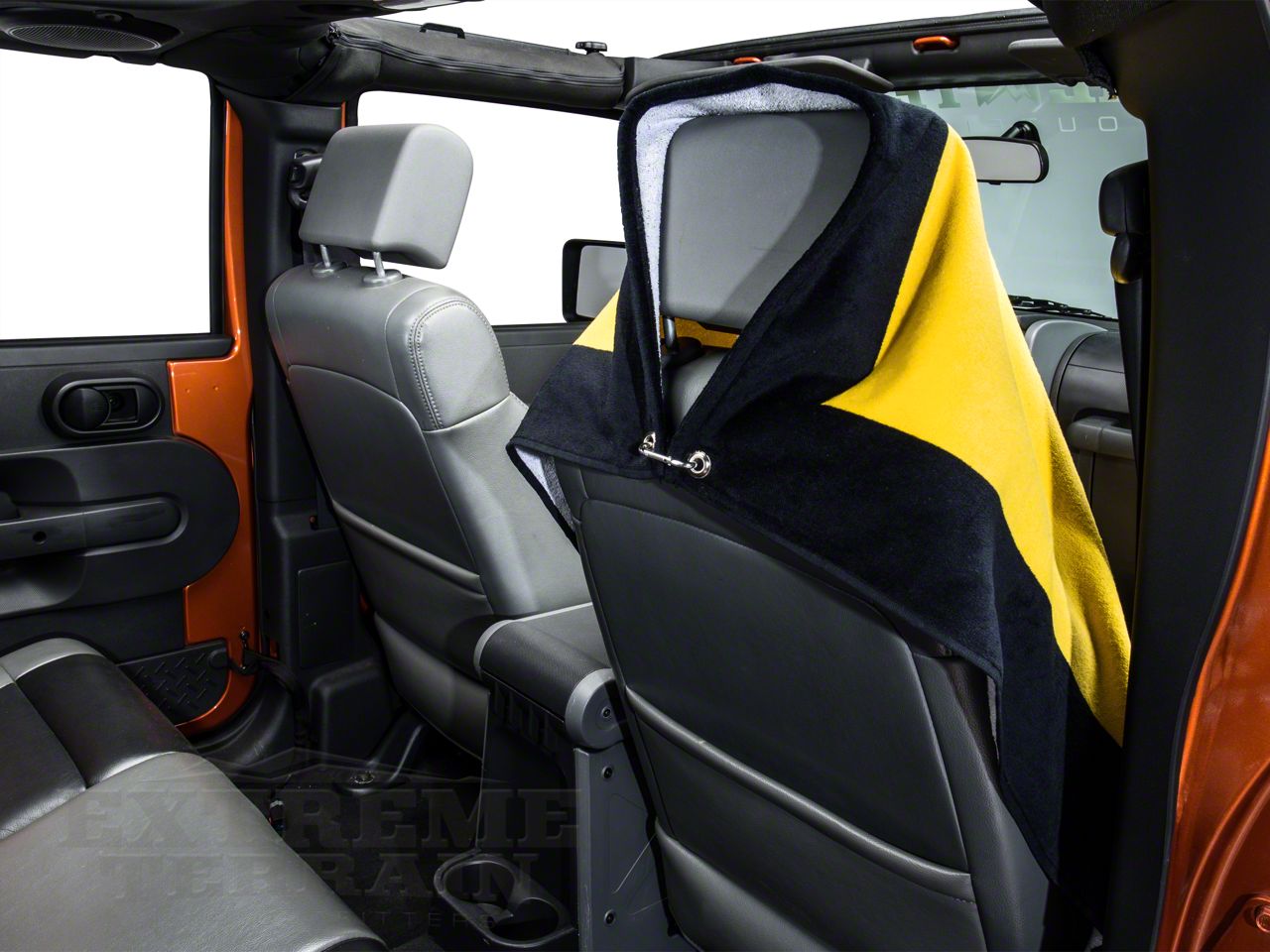 Jeep シートアーマータオル イエロー Jeep Wrangler Towel 2 Go; Yellow (Universal; Some Adaptation May