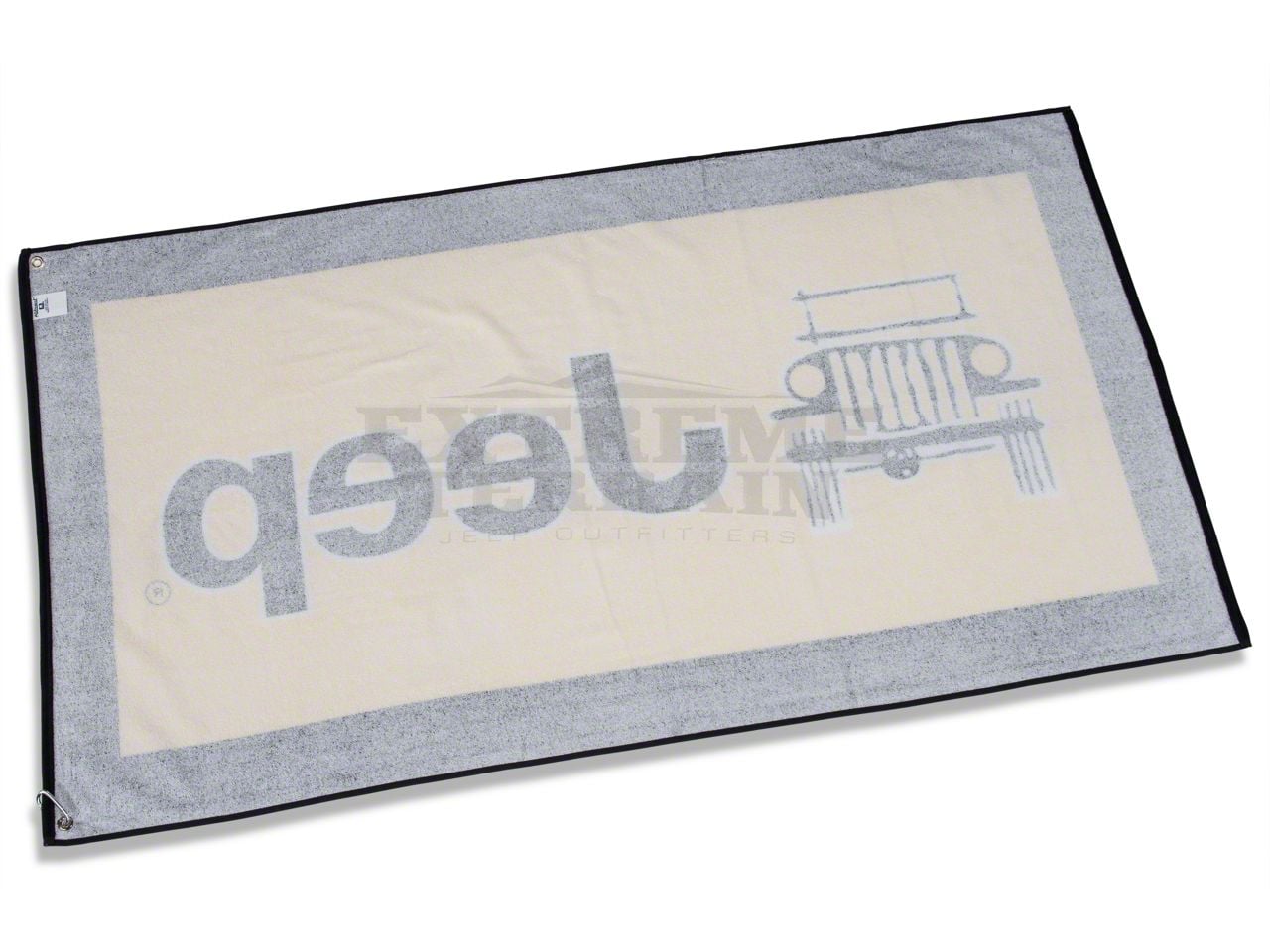 Jeep Wrangler Towel 2 Go; Yellow (Universal; Some Adaptation May