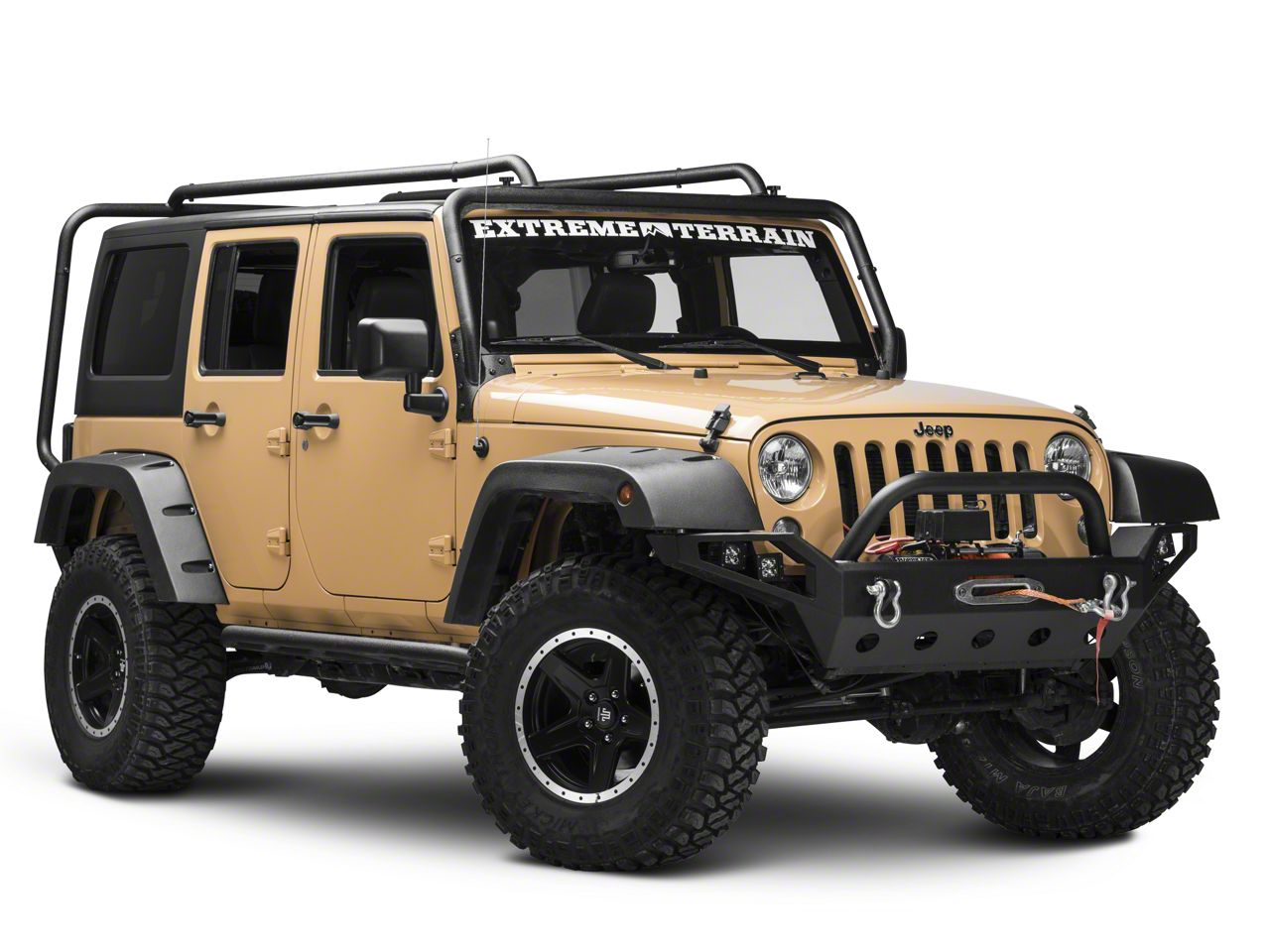 Rugged Ridge Jeep Wrangler Sherpa Roof Rack 11703.02 (07-18 Jeep