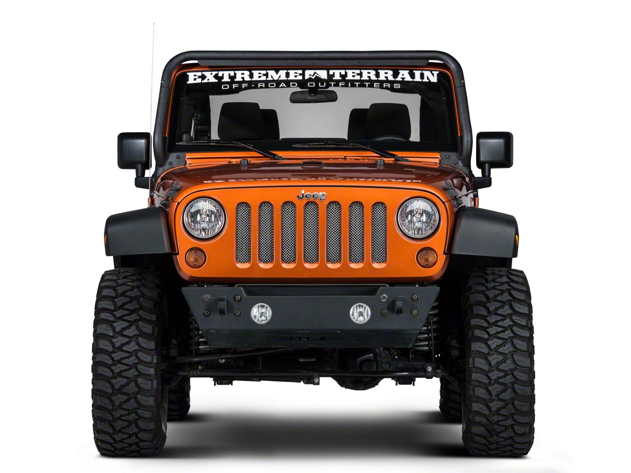 Barricade Jeep Wrangler Windshield Light Mount J100290 (07 Barricade Jeep Wrangler Windshield Light Mount J100290 (07