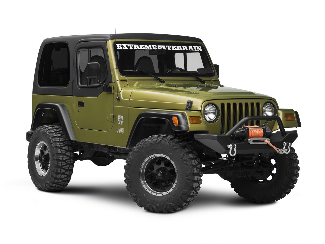 Jeep Wrangler One-Piece Hard Top for Half Doors (97-06 Jeep