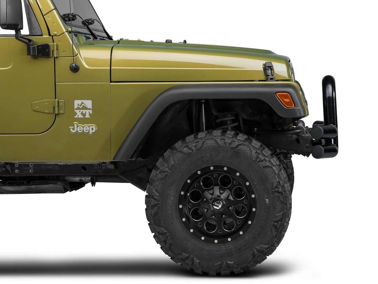 WWR Hara Patrol グランツ、スクウェア　マーク2 JDFケース Barricade Jeep Wrangler Double Tubular Front Bumper with