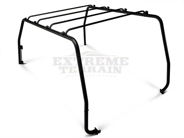 Barricade Jeep Wrangler Roof Rack; Textured Black J100532 Barricade Jeep Wrangler Roof Rack; Textured Black J100532