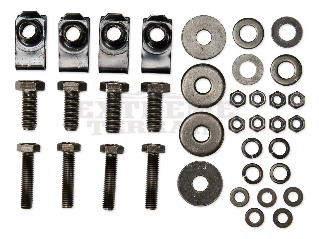 Barricade Jeep Wrangler Rubi Rails; Textured Black J100744 (07-18