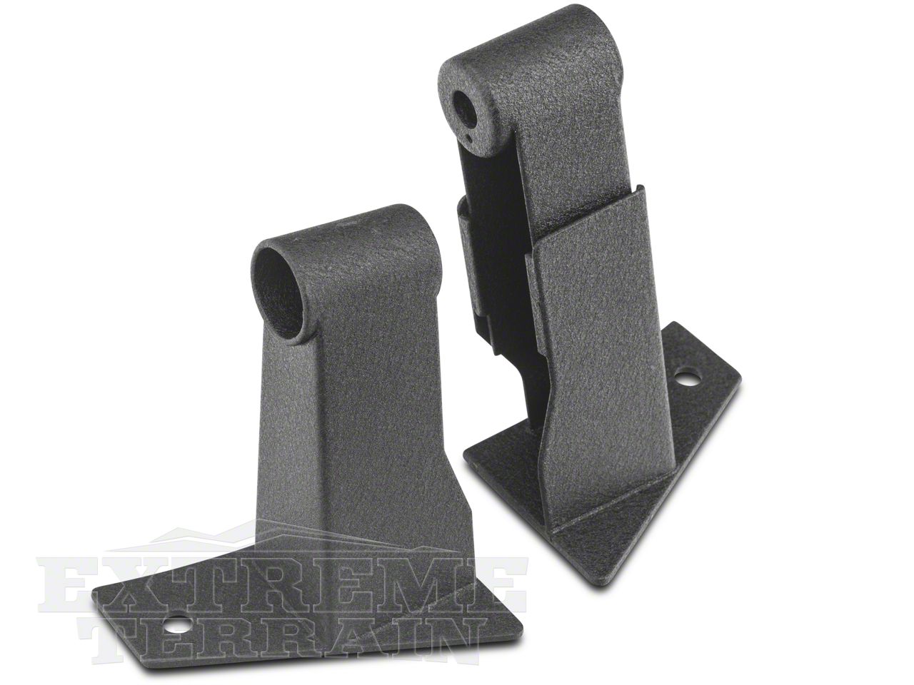 Pair Black Manual Side View Mirrors 3-Bolt Mount For Chevy GMC Trucks 1973-1991