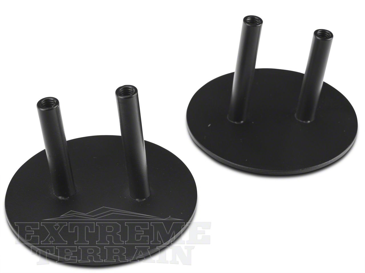 Rugged Ridge 11025.07 Mirror Relocation Bracket Kit Black for Jeep Wrangler JK e
