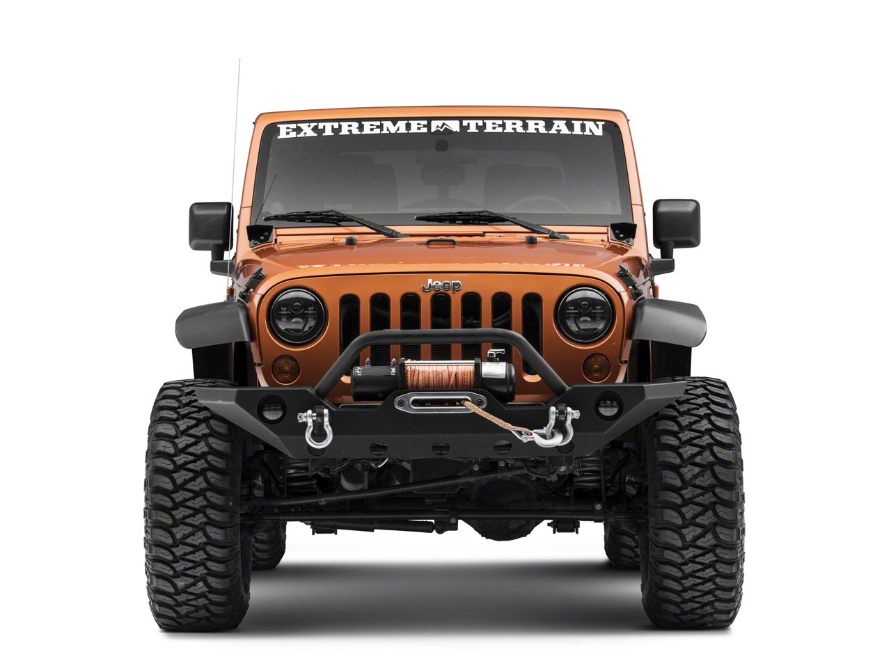 KC HiLiTES Jeep Wrangler Windshield Hinge Mounting Brackets
