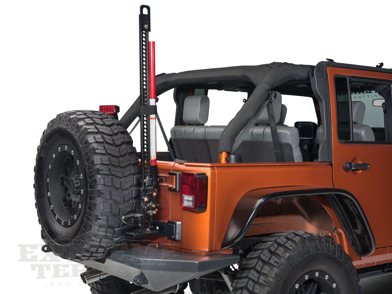 2009 Jeep Wrangler RedRock Hi-Lift Jack Tailgate Mounting Bracket (07-18 JK) j130910