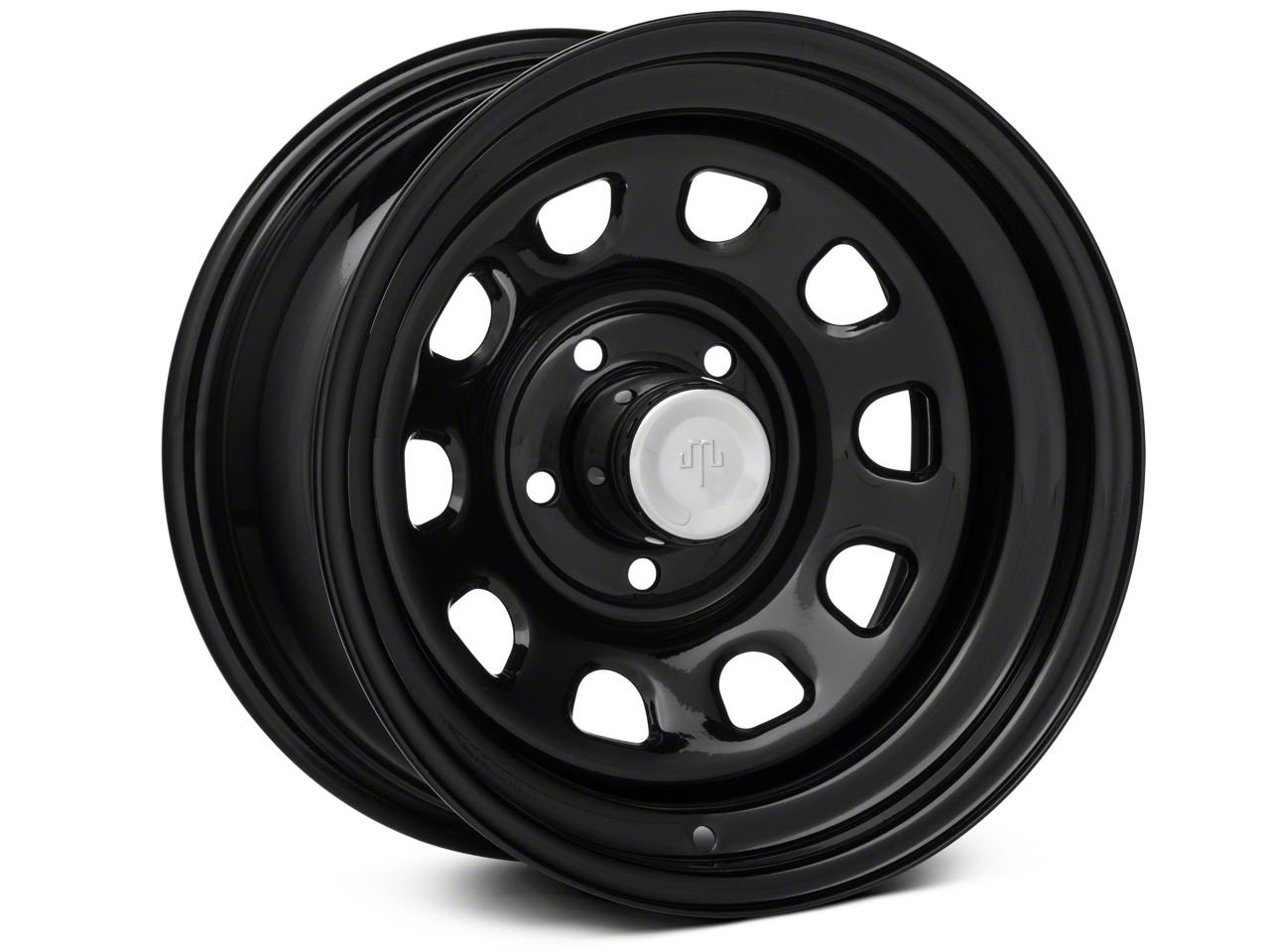 Amazon.com: Mammoth Boulder Wheel in Charcoal 15x8 Aggressive Styling Rim  Fits Jeep Wrangler YJ 1997-2006 : Automotive