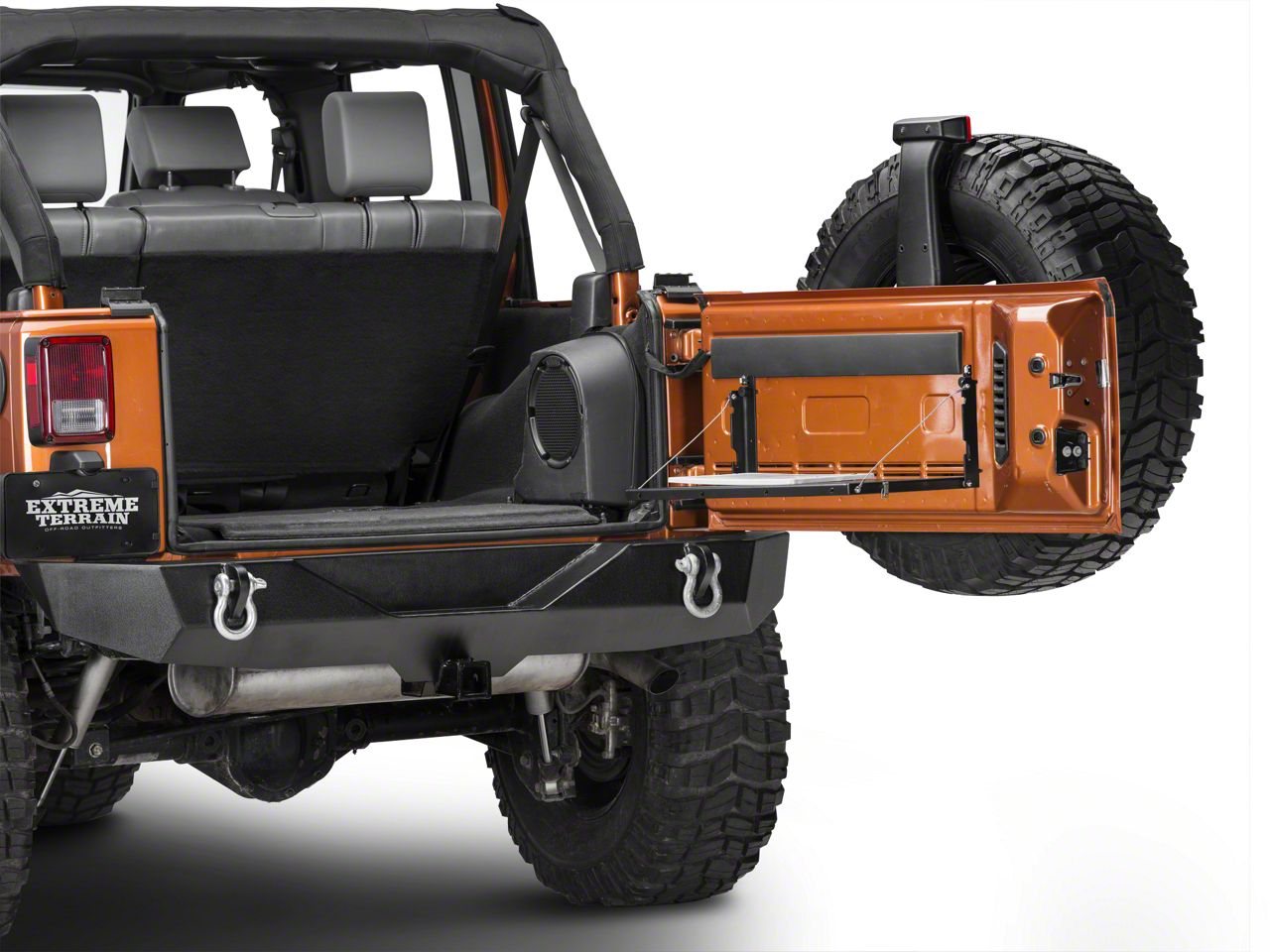 Teraflex Jeep Wrangler Tailgate Table - w/ cutting board 4804180