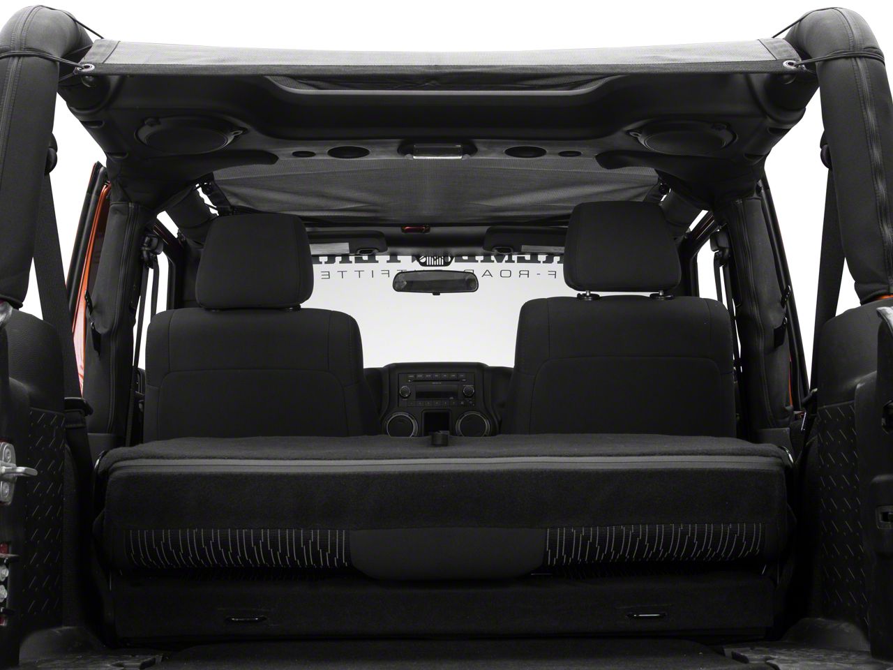 RedRock Jeep Wrangler FullShade Mesh Top J101176 (07-18 Jeep