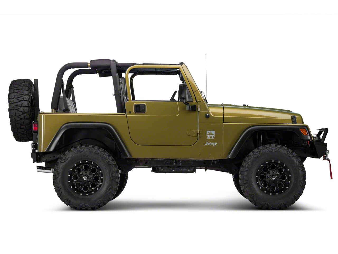 RedRock Jeep Wrangler HalfShade Top J101179 (97-02 Jeep RedRock Jeep Wrangler HalfShade Top J101179 (97-02 Jeep