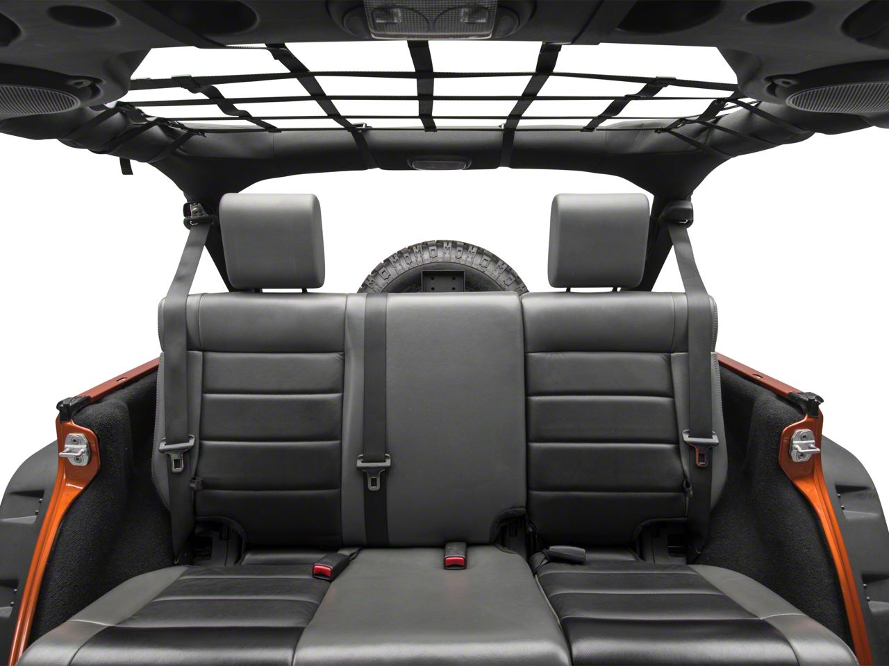 RedRock Jeep Wrangler Rear Overhead Net J101200 (07-18 Jeep
