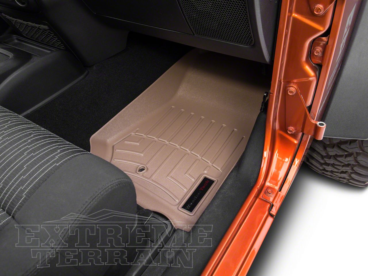 WeatherTech FloorLiner for 2022-2025 Jeep Grand Cherokee 4xe - 1st Row, Tan