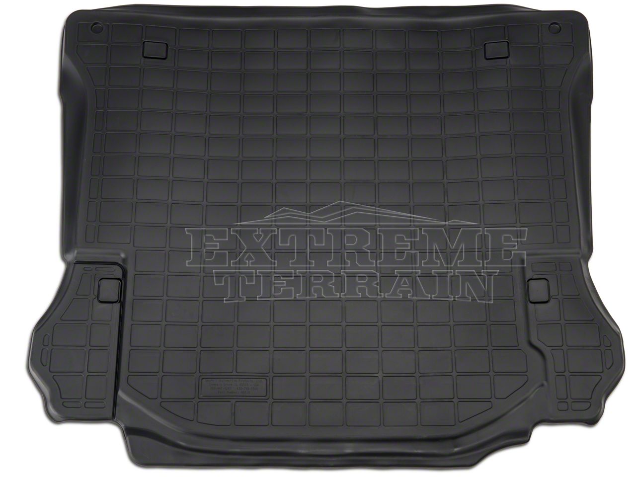 WeatherTech Cargo Liner For Jeep Cherokee KL (2014-2019) - Custom Fit Black Trunk Mat, Protects Carpet From Dirt & Spills