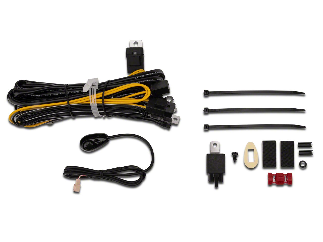 IPF + ARB 900XS スポーツライト ハーネス付き ARB Jeep Wrangler 8-Inch IPF 900XS Extreme Round Halogen Lights