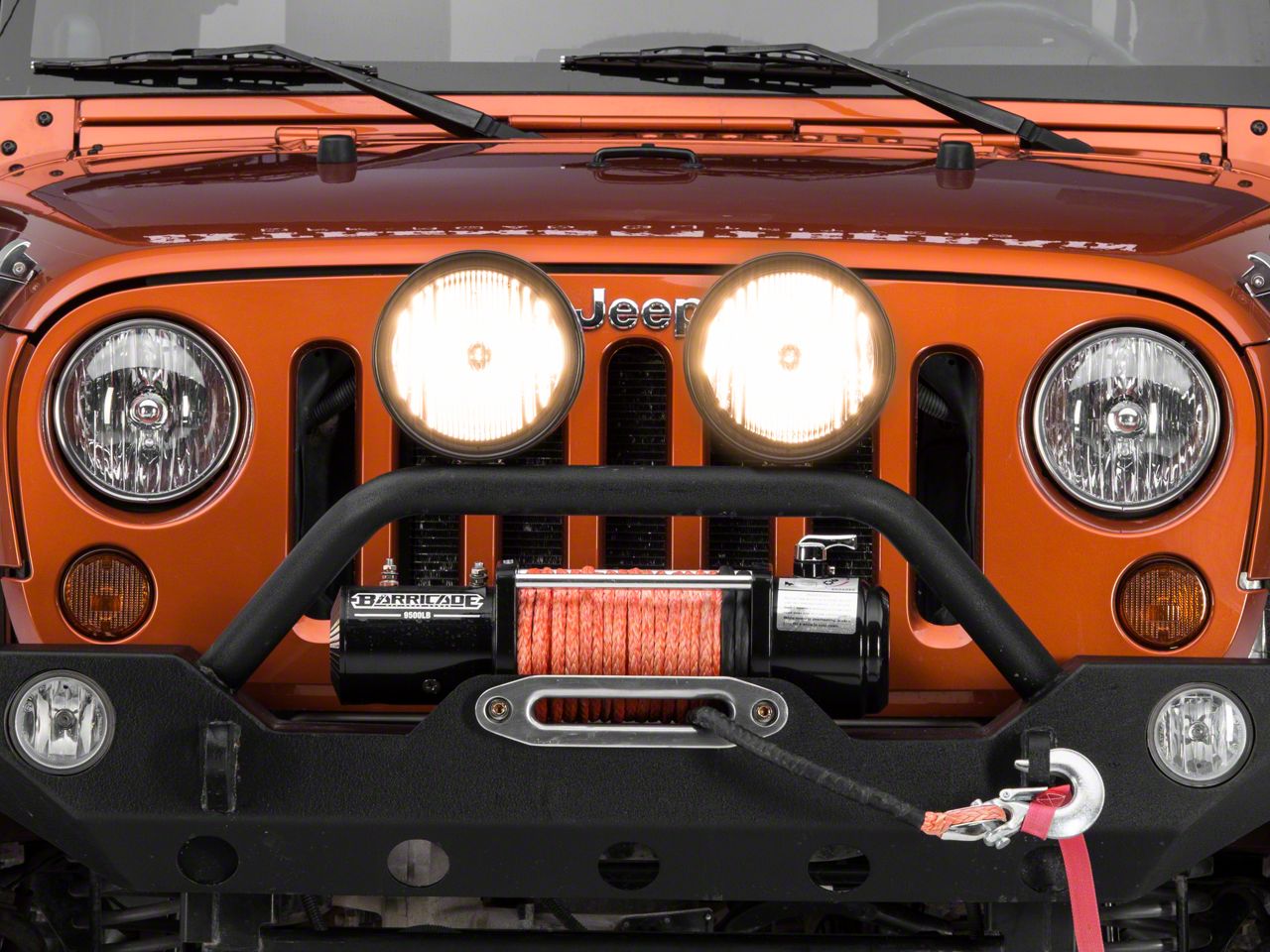 ARB Jeep Wrangler 8-Inch IPF 900XS Extreme Round Halogen Lights