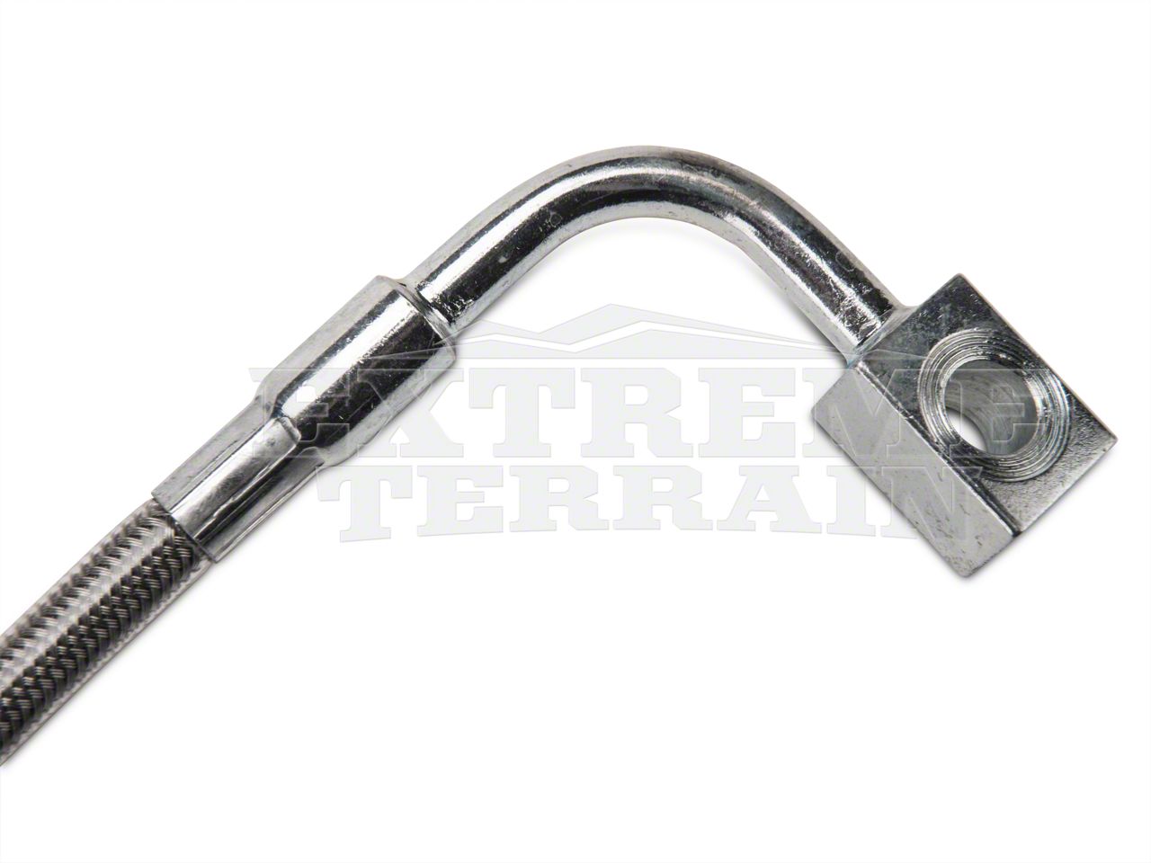 Jeep Wrangler Stainless Steel Front Brake Line Bracket Extensions (18-26 Jeep Wrangler JL) - Free Shipping