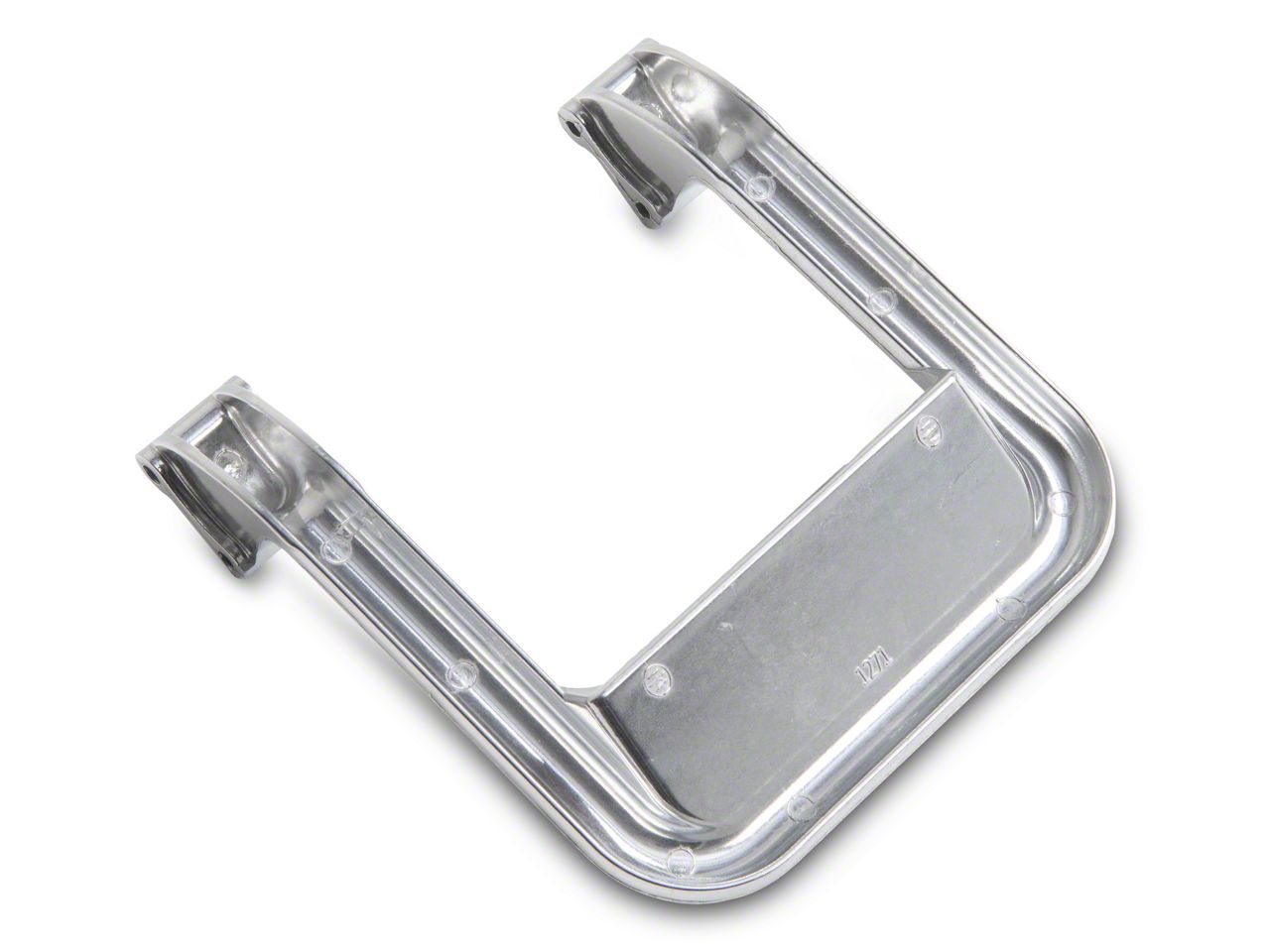 Jeep Wrangler Hoop II Side Steps; Polished; Pair (07-18 Jeep
