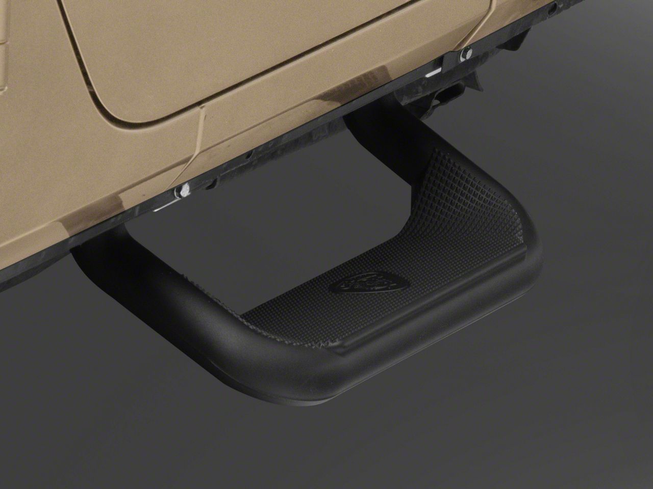 Jeep Wrangler Super Hoop Side Steps; Black; Pair (07-18 Jeep