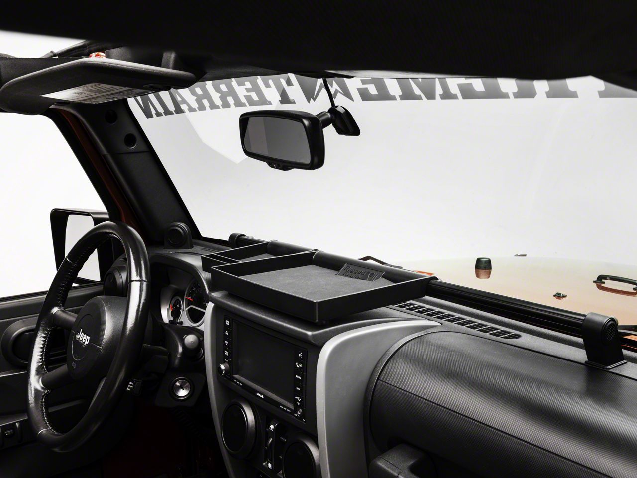 Rugged Ridge Jeep Wrangler 4 Piece Interior Storage Kit 12496.16 