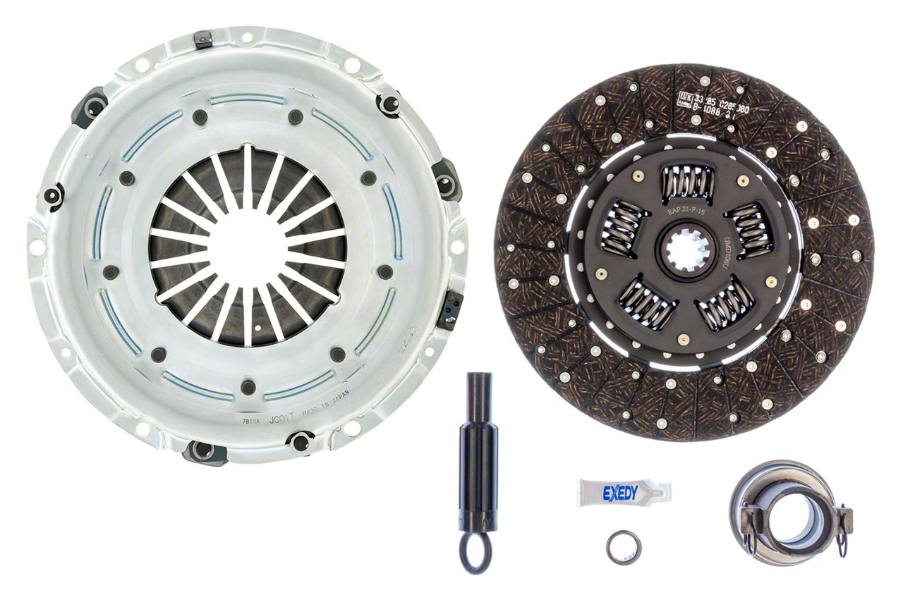 HD Organic Clutch Kit 10 Spline LUK OEM CLUTCH KIT With FLYWHEEL For 94-04 JEEP WRANGLER TJ CHEROKEE XJ 4.0L EBa Complete Clutch Kit With Release Bearing