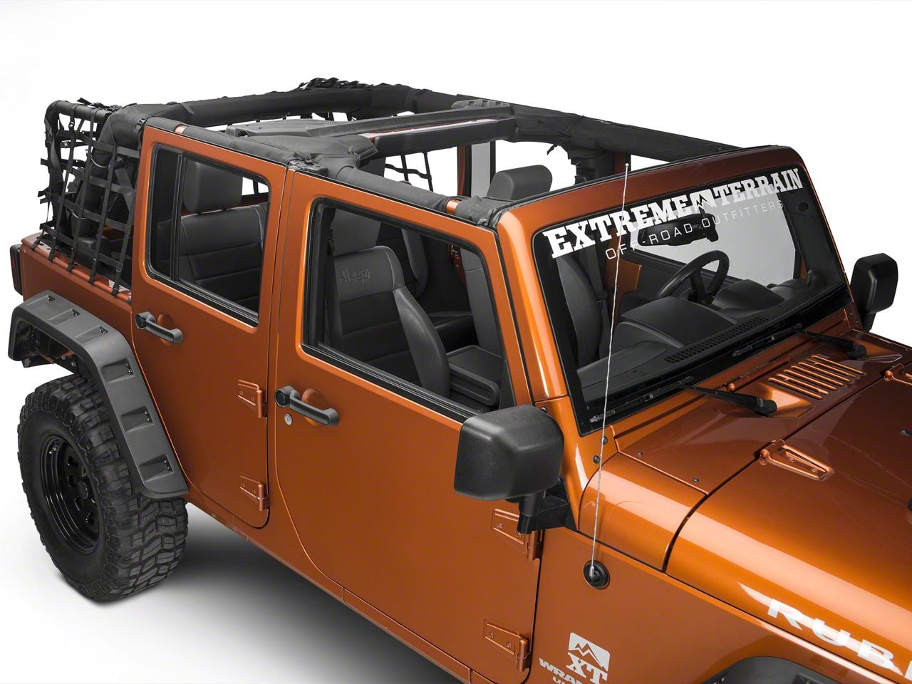 ネット Kawasaki KRX 4 1000 Mesh Window Net Set Rear by PRP Seats - W44