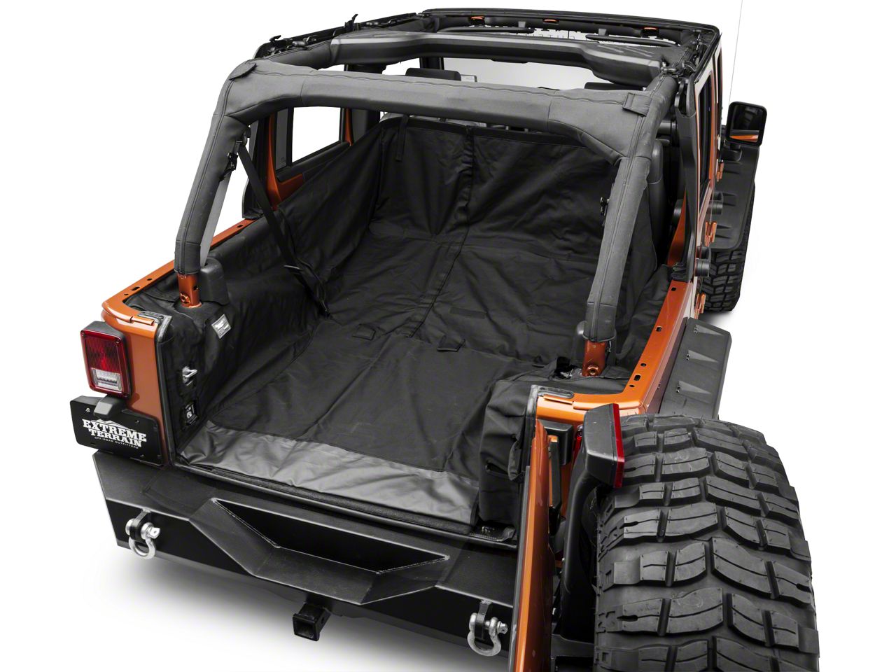 Rugged Ridge Jeep Wrangler C3 Cargo Cover J104243 (07-18 Jeep