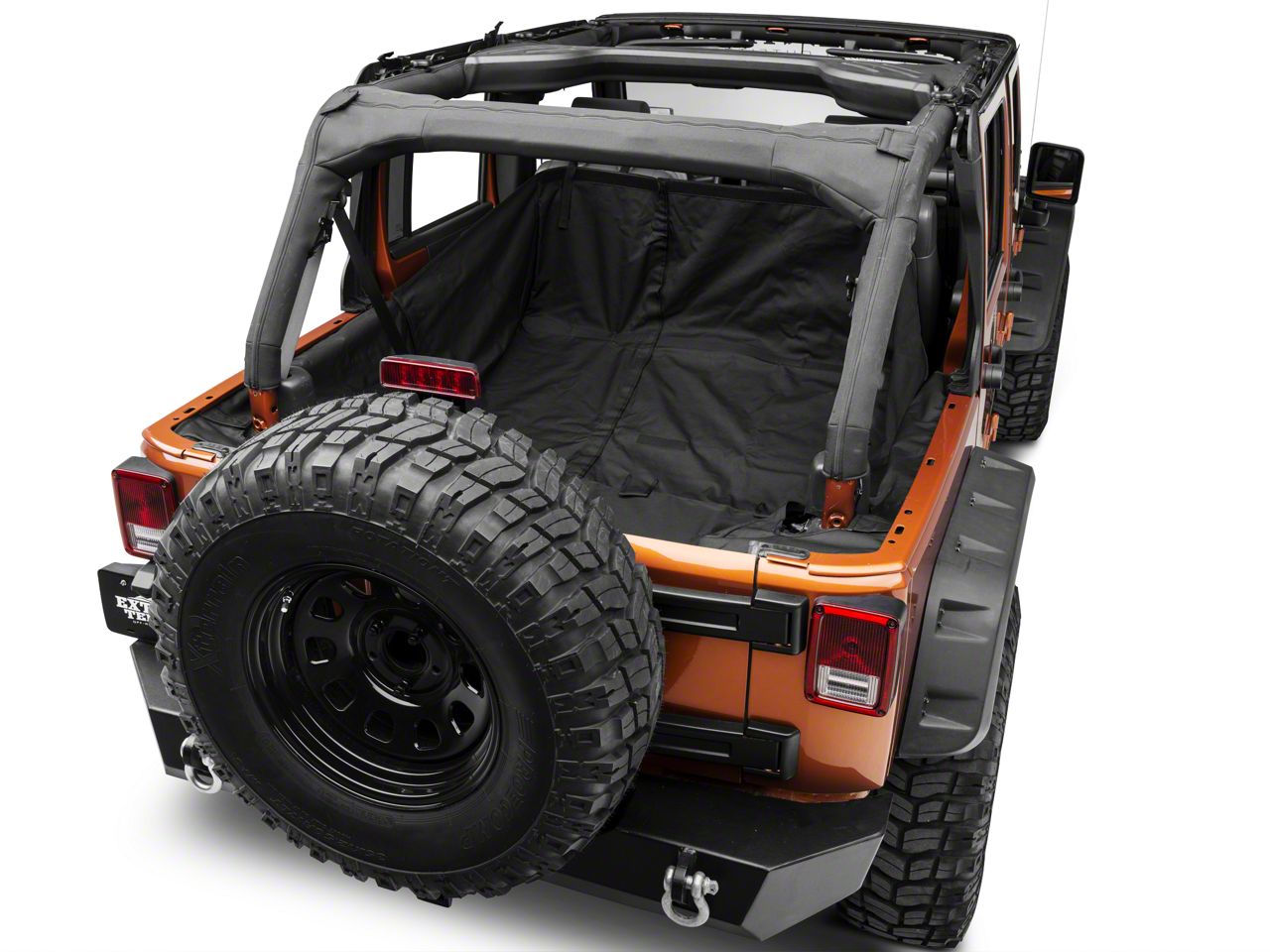 Rugged Ridge Jeep Wrangler C3 Cargo Cover J104243 (07-18 Jeep