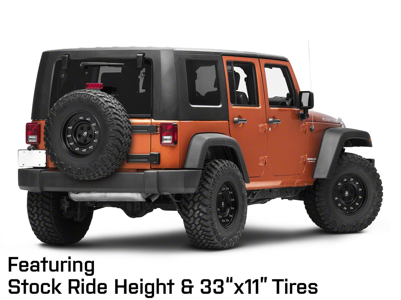 Mammoth Jeep Wrangler General Matte Black Wheel; 16x8; 0mm Mammoth Jeep Wrangler General Matte Black Wheel; 16x8; 0mm