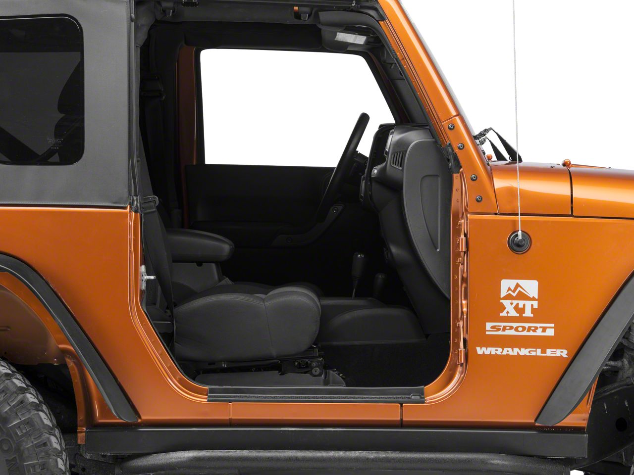 Rugged Ridge Jeep Wrangler All-Terrain Door Entry Guards 11216.20