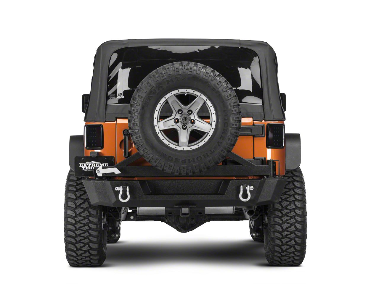 thumbnail image 2 of Smoke LED Tail Lights For Jeep Wrangler JK 2007-2018 – Black Housing, Set Of 2 2 of 3