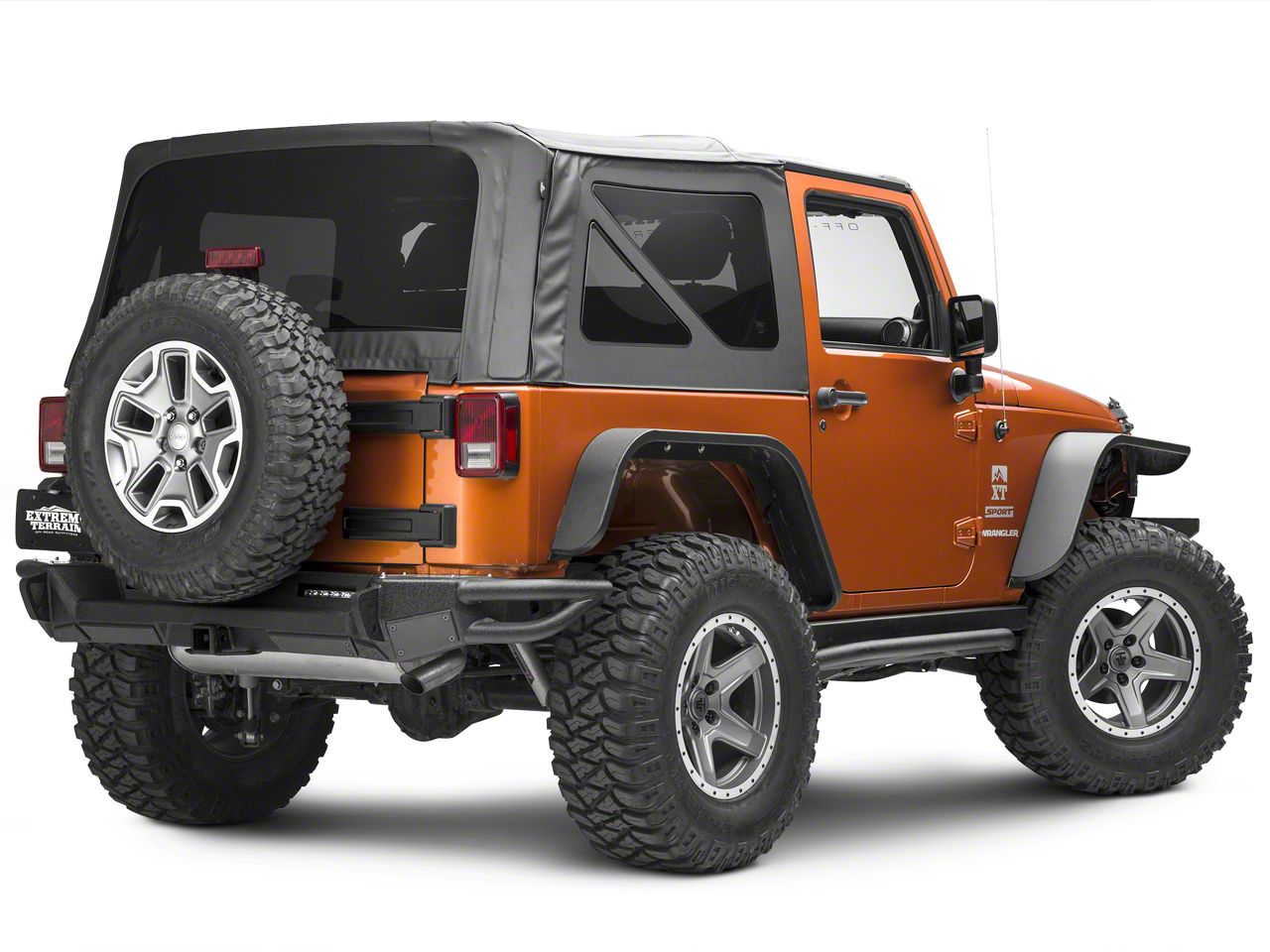 Smittybilt Jeep Wrangler SRC Gen2 Rear Bumper 76614 (07-18 Jeep