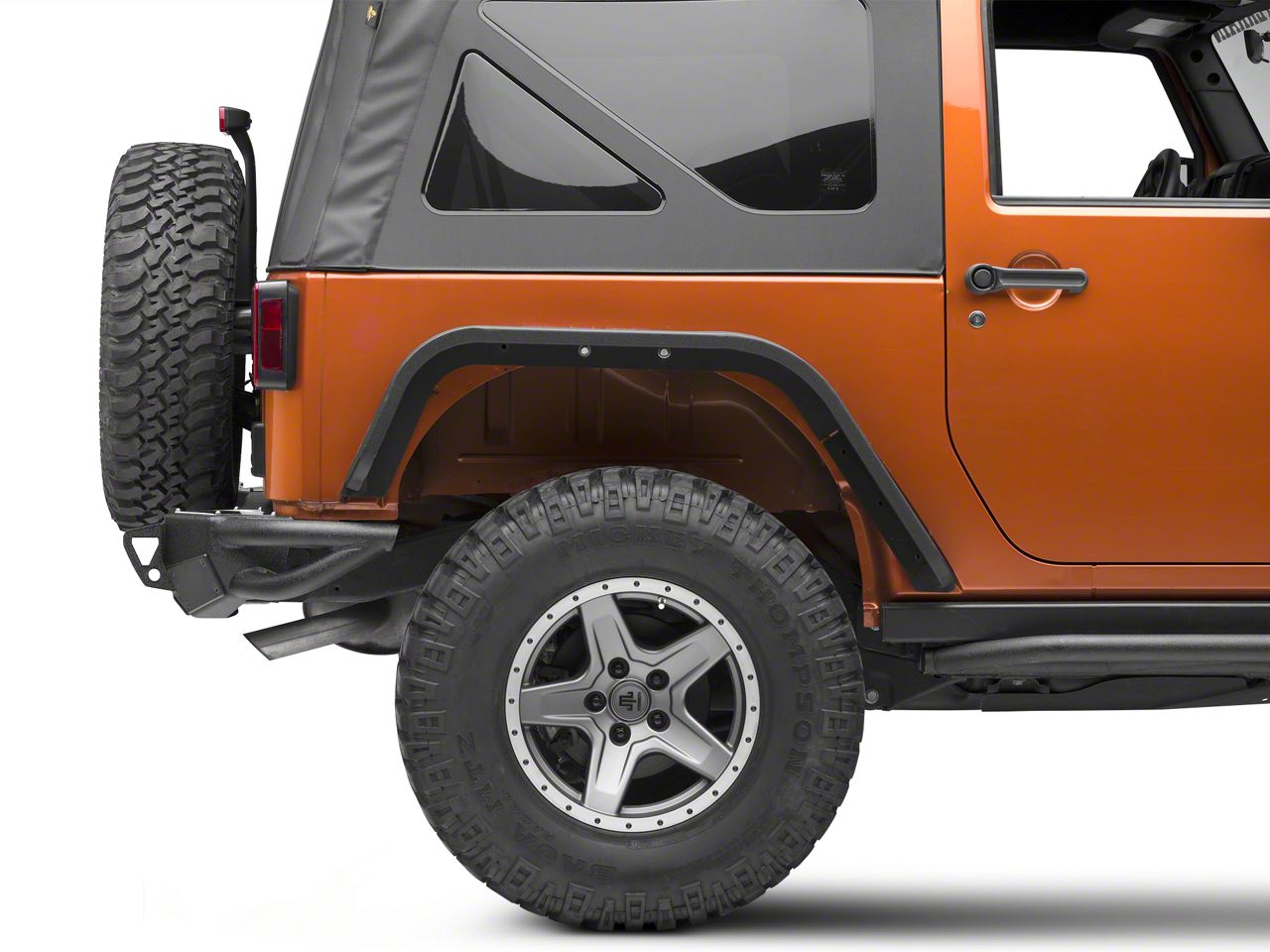 Smittybilt Jeep Wrangler SRC Gen2 Rear Bumper 76614 (07-18 Jeep