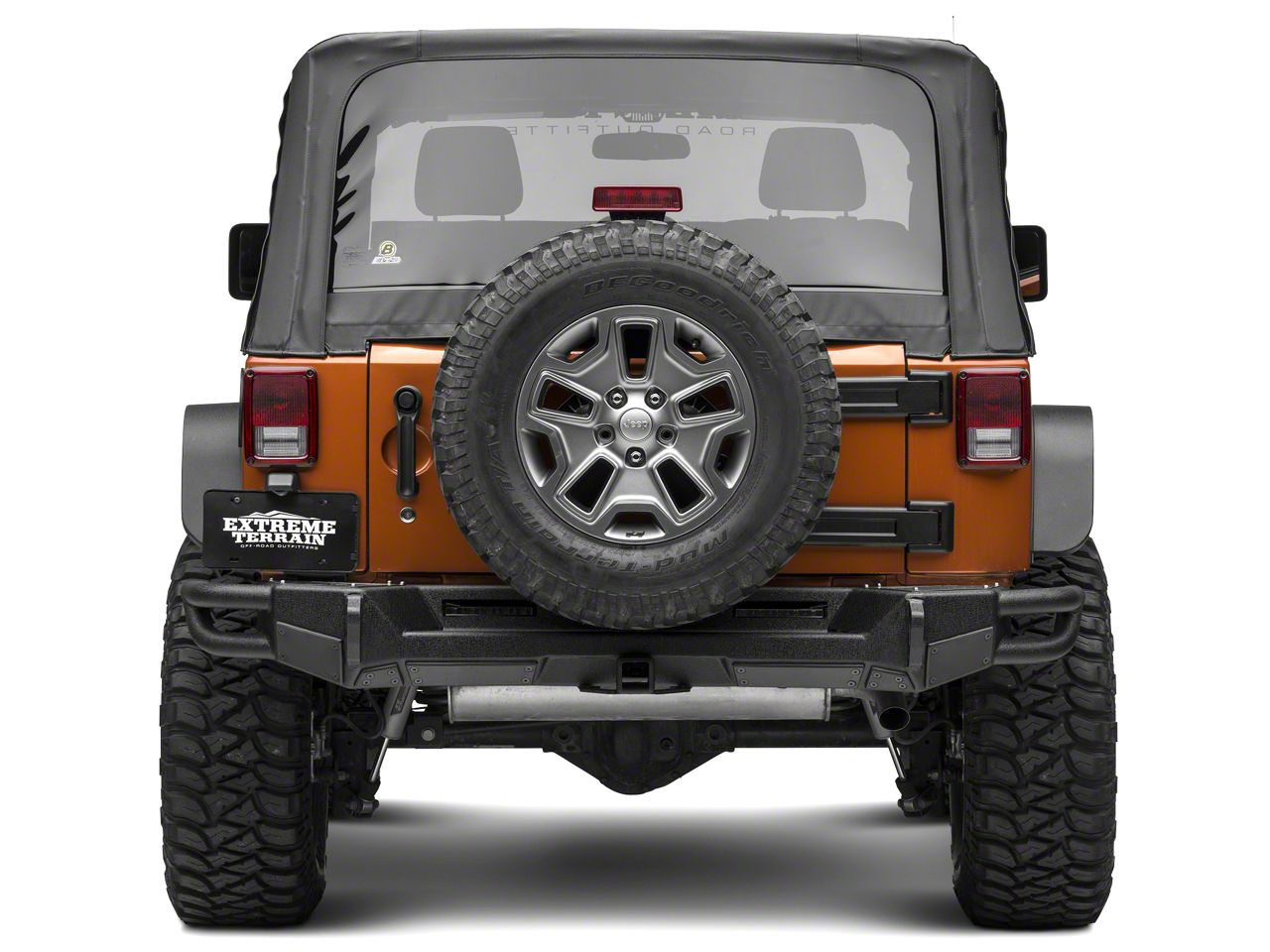 Smittybilt Jeep Wrangler SRC Gen2 Rear Bumper 76614 (07-18 Jeep