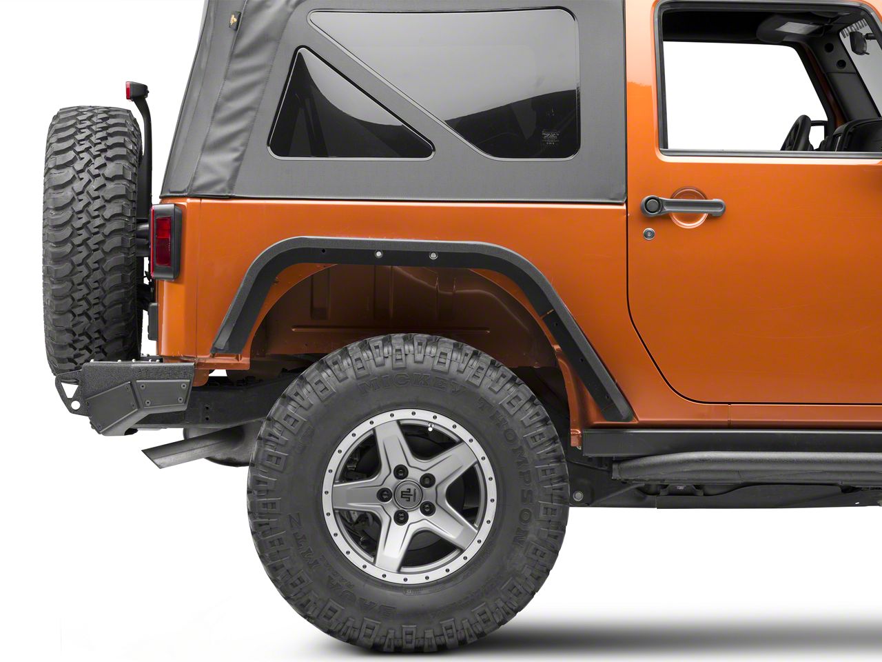 Smittybilt Jeep Wrangler XRC Gen2 Rear Bumper 76858 (07-18 Jeep