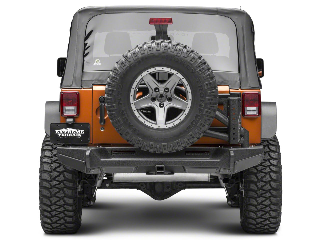 Smittybilt Jeep Wrangler Gen2 Bolt On Tire Carrier 76857 (07-18