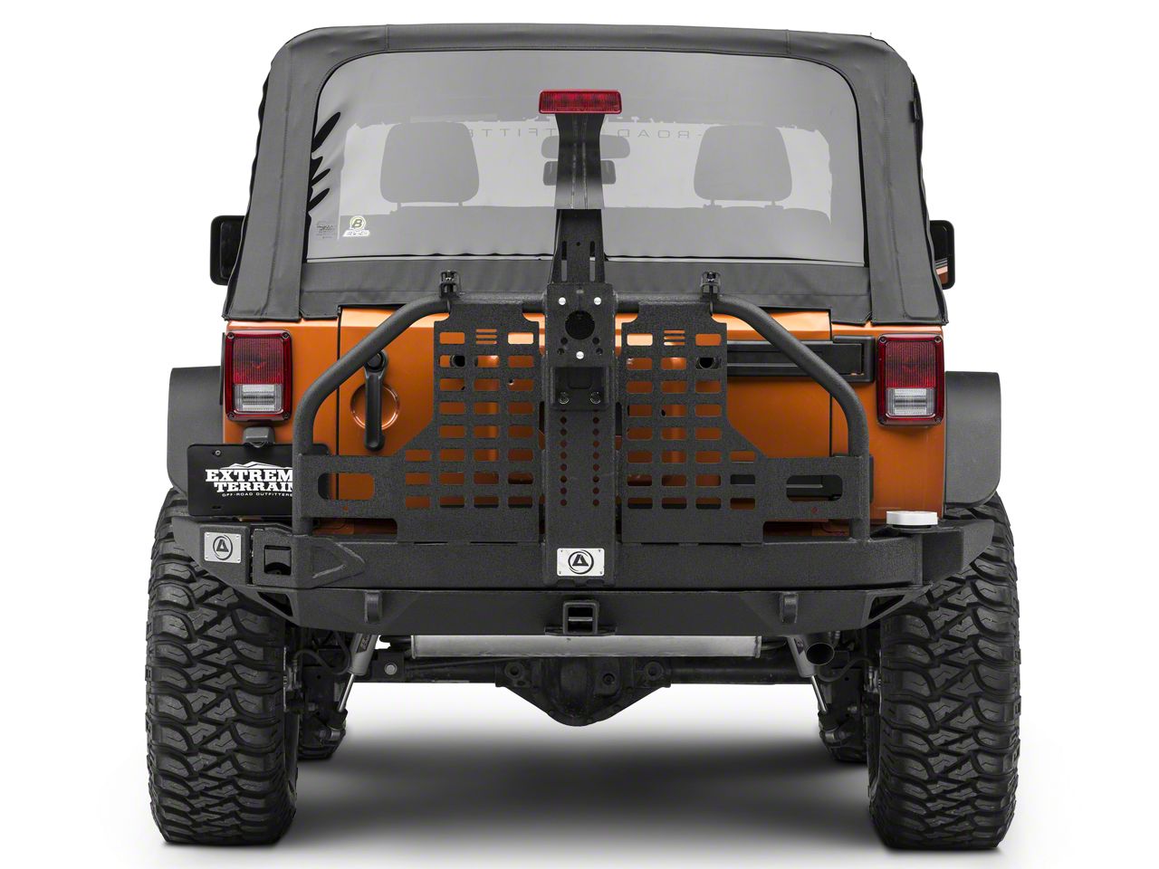 Smittybilt Jeep Wrangler XRC Atlas Tire Carrier 76896-02 (07-18