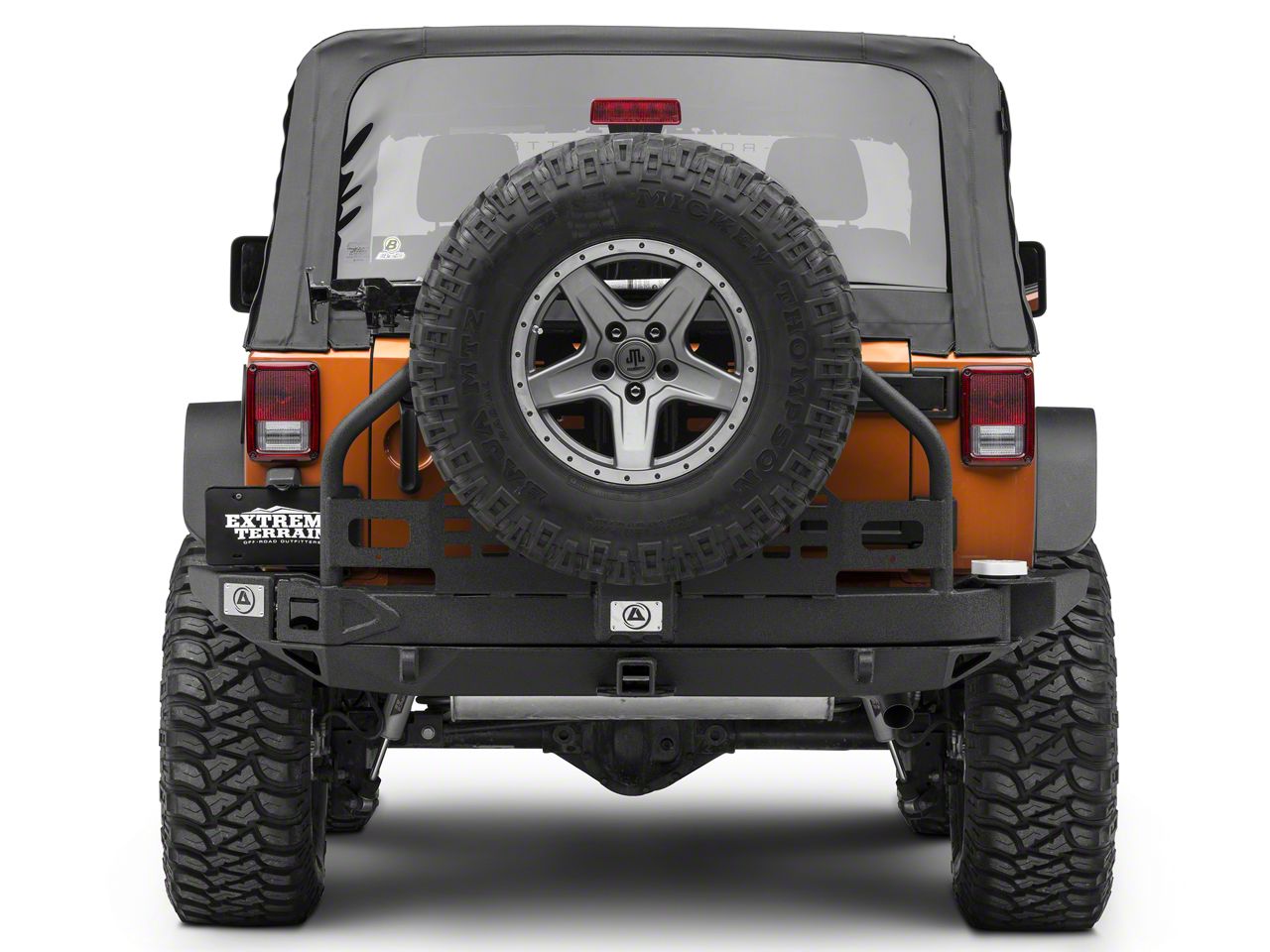 jwmt Smittybilt Jeep Wrangler XRC Atlas Tire Carrier 76896-02 (07-18