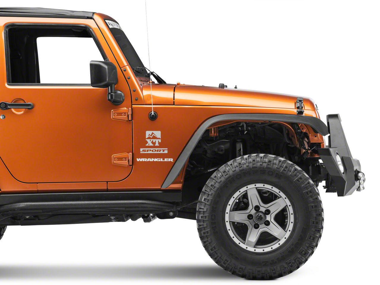 パーツ ROCKSLIDE ENGINEERING Jeep Wrangler JK Rock Slide Engineering Rigid Series Front Bumper with Bull