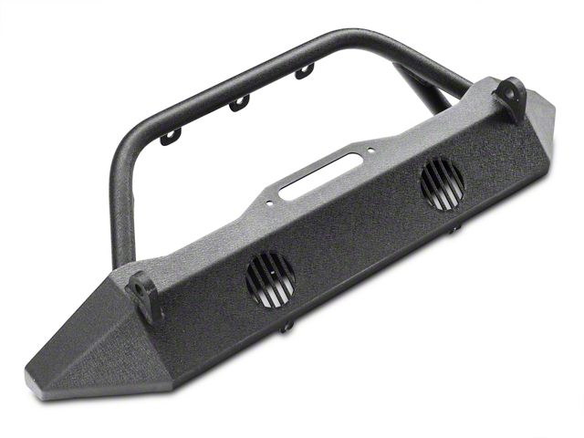 Body Armor 4x4 Jeep Wrangler Mid-Stubby Winch Front Bumper Body Armor 4x4 Jeep Wrangler Mid-Stubby Winch Front Bumper