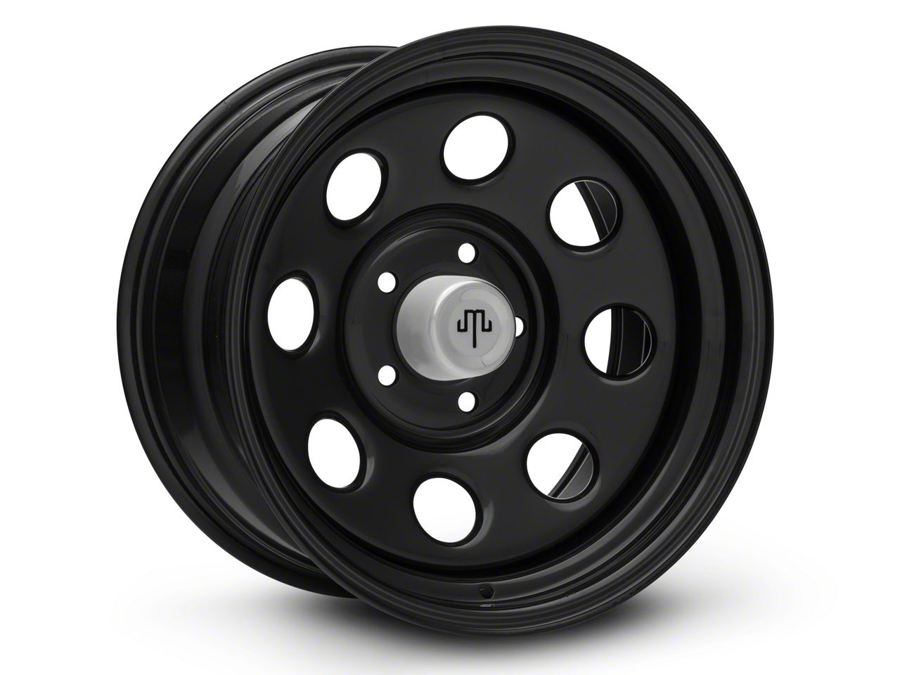 Mammoth Jeep Wrangler 8 Black Steel 15x8 Wheel & BF Goodrich Mammoth Jeep Wrangler 8 Black Steel 15x8 Wheel & BF Goodrich