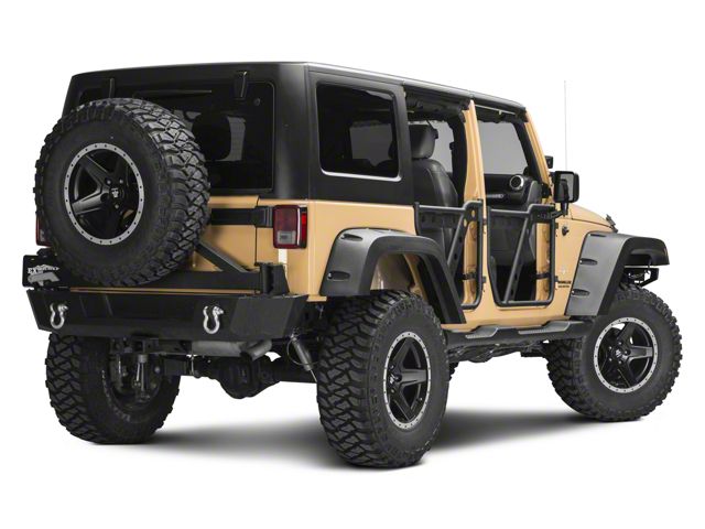 Barricade Jeep Wrangler Extreme HD Rear Adventure Doors Barricade Jeep Wrangler Extreme HD Rear Adventure Doors