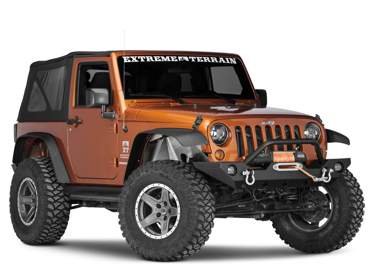 Poison Spyder Jeep Wrangler Front Solid Inner Fenders 17-02-080