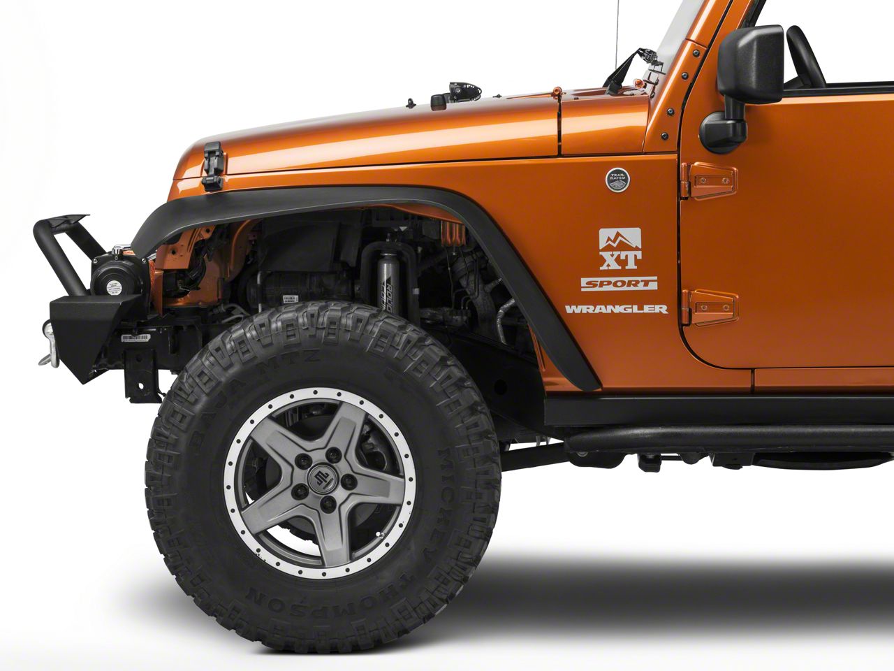 Raxiom Jeep Wrangler 23.30-Inch Slim LED Light Bar; Flood