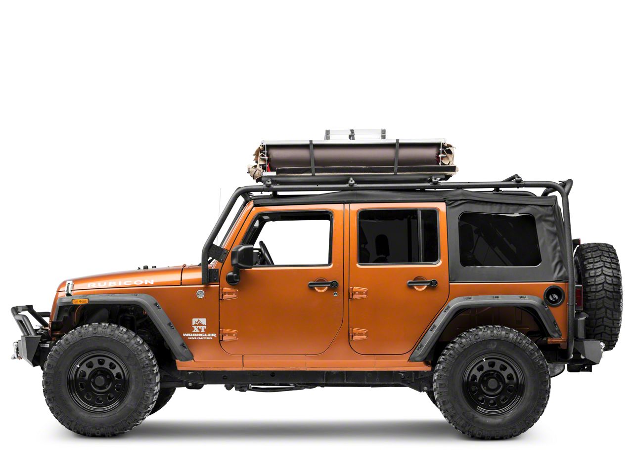 Smittybilt Jeep Wrangler Overlander Roof Top Tent; Coyote Tan 2783