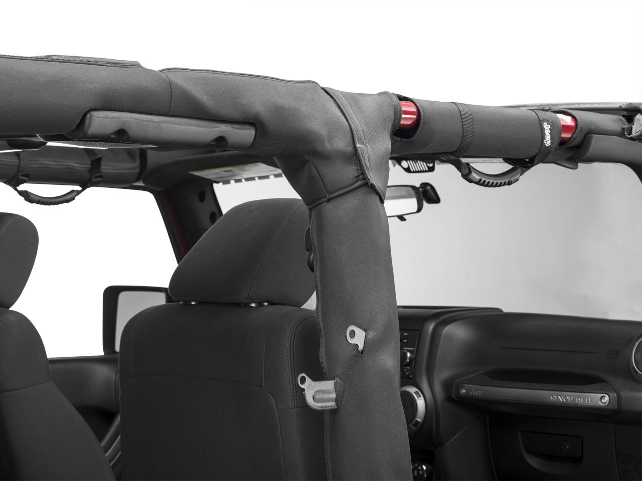 クララ Mopar Jeep Gladiator Grab Handles with Jeep Logo 82211740AC (20-26