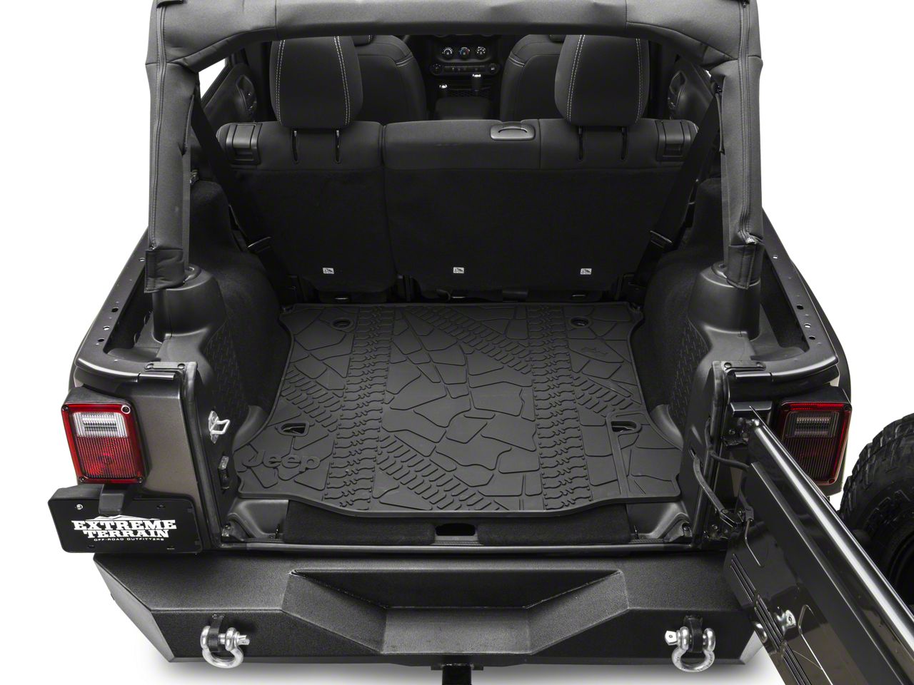 Mopar Jeep Wrangler Cargo Liner without Subwoofer Cutout 82213184