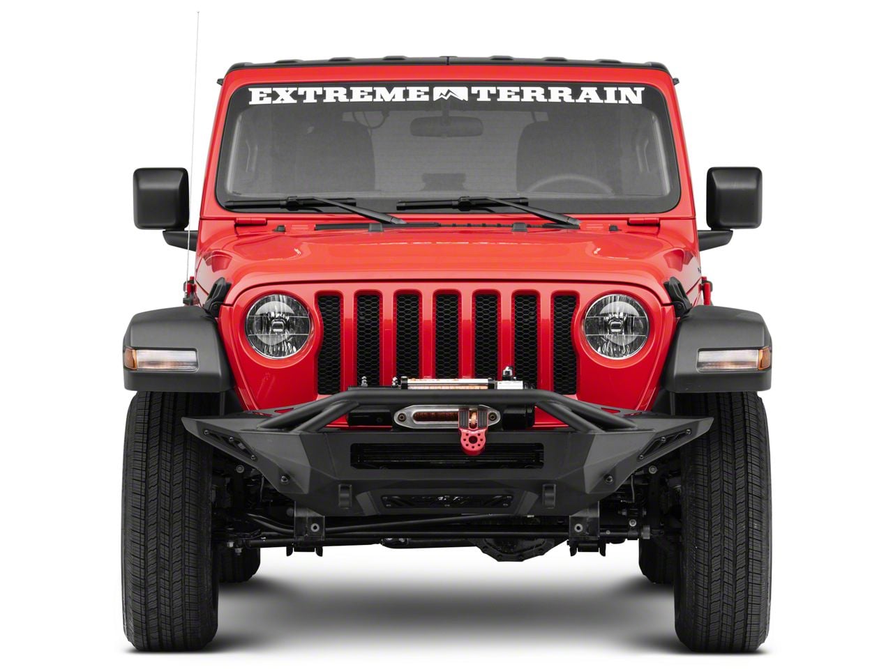 Factor 55 Jeep Wrangler FlatLink; Red 00050-01
