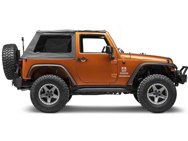 Bestop Jeep Wrangler Trektop NX Glide Soft Top; Black Bestop Jeep Wrangler Trektop NX Glide Soft Top; Black